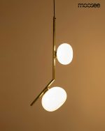 MOOSEE lampa wisząca RUGIA złota - obrazek 3