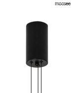 MOOSEE lampa wisząca OCTO 3 czarna - obrazek 5