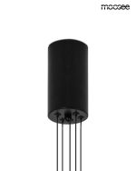 MOOSEE lampa wisząca OCTO 5 czarna - obrazek 6