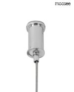 MOOSEE lampa wisząca LASSO 1000 Smart     srebrna - obrazek 3