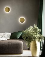 MOOSEE lampa ścienna SHADOW SUN 25 złota - obrazek 7