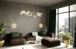 MOOSEE lampa ścienna SHADOW SUN 30 złota - obrazek 7