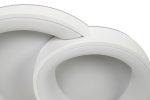 MOOSEE lampa sufitowa / plafon CELLS 2    biała - obrazek 5