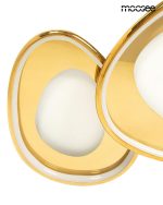 MOOSEE lampa sufitowa / plafon CELL 3     złota - obrazek 6