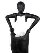 MOOSEE lampa podłogowa HUMAN HOUDINI      czarna - obrazek 6