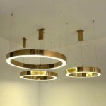 MOOSEE lampa wisząca RING 80 złota - obrazek 4
