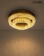 MOOSEE lampa sufitowa / plafon SAVOY 2    złota - obrazek 3