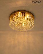 MOOSEE lampa sufitowa / plafon BALUNA 50  złota - obrazek 2