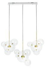 MOOSEE lampa wisząca CAPRI LINE 3 złota