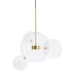 MOOSEE lampa wisząca CAPRI 4 złota