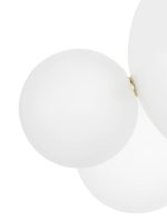 MOOSEE lampa wisząca CAPRI LINE 3 złota   / biała - obrazek 3