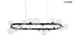 MOOSEE lampa wisząca ALURE OVAL 120       czarna