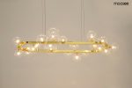MOOSEE lampa wisząca ALURE OVAL 120       złota - obrazek 2
