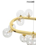 MOOSEE lampa wisząca ALURE OVAL 120       złota - obrazek 3