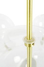 MOOSEE Lampa wisząca CAPRI DISC 5 złota - obrazek 8