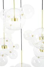 MOOSEE Lampa wisząca CAPRI DISC 5 złota - obrazek 9