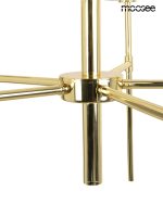 MOOSEE lampa wisząca IMPERIO 5 złota - obrazek 3