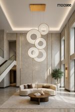 MOOSEE lampa wisząca STARDUST złota - obrazek 7