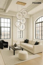 MOOSEE lampa wisząca STARDUST złota - obrazek 8
