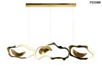 MOOSEE lampa wisząca CHAIN 210 złota - obrazek 2
