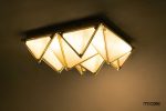 MOOSEE lampa sufitowa / plafon PYRAMIDS   złota - obrazek 6