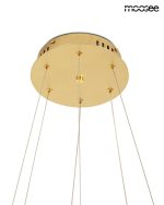 MOOSEE lampa wisząca WAVES 2 złota - obrazek 5