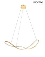 MOOSEE lampa wisząca WAVES 100 złota - obrazek 3