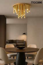 MOOSEE lampa sufitowa / plafon ORGANO 60  złota - obrazek 6