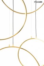 MOOSEE lampa wisząca CIRCULO SIX złota - obrazek 2