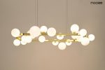 MOOSEE lampa wisząca ALURE OVAL 120       złota/mleczna - obrazek 2