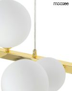 MOOSEE lampa wisząca ALURE OVAL 120       złota/mleczna - obrazek 5