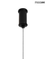 MOOSEE lampa wisząca ALURE OVAL 120       czarna/mleczna - obrazek 7