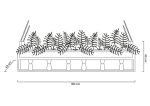 MOOSEE lampa wisząca / kwietnik SEMIRA    180 INDUSTRIAL - obrazek 9