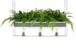 MOOSEE lampa wisząca / kwietnik SEMIRA    100 INDUSTRIAL biała