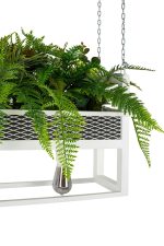 MOOSEE lampa wisząca / kwietnik SEMIRA    100 INDUSTRIAL biała - obrazek 2