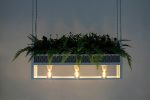MOOSEE lampa wisząca / kwietnik SEMIRA    100 INDUSTRIAL biała - obrazek 10