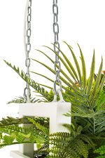 MOOSEE lampa wisząca / kwietnik SEMIRA    180 INDUSTRIAL biała - obrazek 4