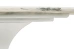 Stół TULIP ELLIPSE MARBLE ARABESCATO 200  biały - marmur, metal - obrazek 4