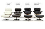 Fotel LOUNGE HM PREMIUM SZEROKI czarny - orzech - obrazek 4