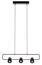 MOOSEE lampa wisząca BLINK 3 czarna - obrazek 2