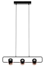 MOOSEE lampa wisząca BLINK 3 czarna - obrazek 4