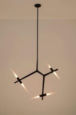 MOOSEE lampa wisząca CANDELABR 6 czarna - obrazek 6