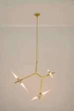 MOOSEE lampa wisząca CANDELABR 6 złota - obrazek 7