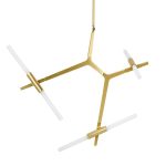 MOOSEE lampa wisząca CANDELABR 6 złota