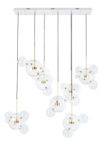 MOOSEE lampa wisząca CAPRI LINE 7 złota