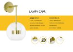MOOSEE lampa ścienna CAPRI WALL 6 złota - obrazek 7