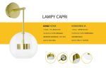 MOOSEE lampa ścienna CAPRI WALL złota - obrazek 8